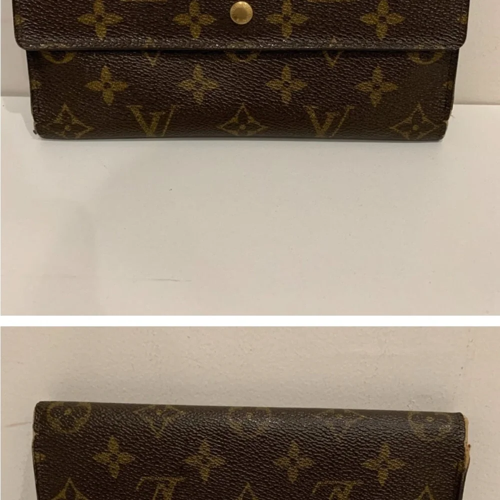 Louis Vuitton Brown Monogram Wallet International (Gently Used) - Picture 1 of 5